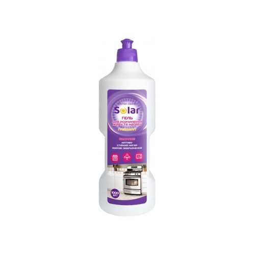 Гель для розчинення жиру та нагару «Грейпфрут» 1000 мл, ТМ Solar