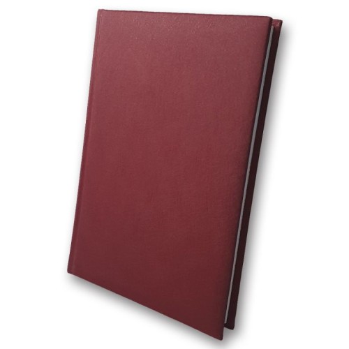 Щоденник недатований «Inflok» А6 на 176 аркушів бордо, ТМ Brisk