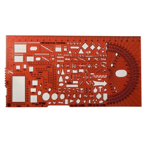 Лінійка «НАТО» 22 см