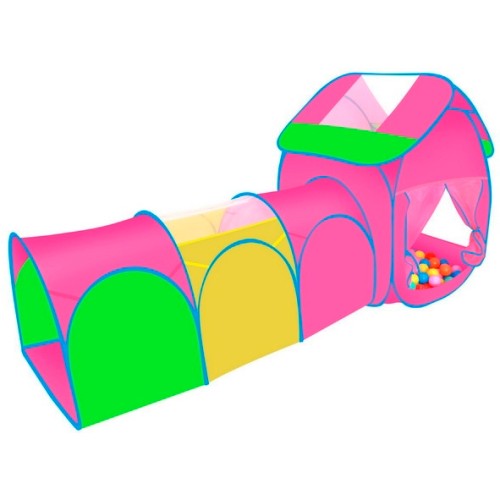 Намет «Будиночок» 210х83х104 см, 2 стіни-сітки, 2 входи з накидкою, тунель 127х58х53 см, в сумці 52х4х62 см