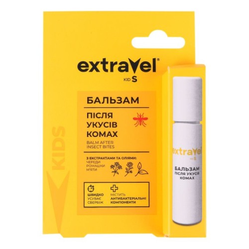 Бальзам роликовий «Extravel Kids» після укусів 7 мл