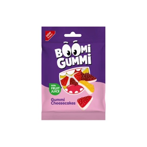 Цукерки желейні «Boomi Gummi Cheesecake» 70 г, ТМ Міленіум