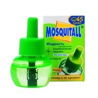 Рідина від комарів «MOSQUITALL. Універсальний захист» 30 мл на 45 ночей, запаска