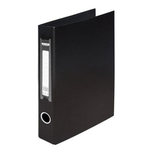 Папка-реєстратор А4 двостороння на 2 кільця збірна 40 мм, PP, чорна, ТМ Buromax