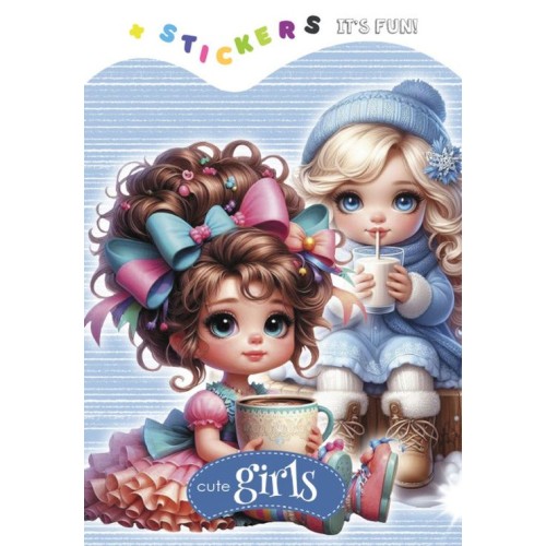 Розмальовка на 8 аркушів на скобі 13,5х19 см, ТМ Мандарин