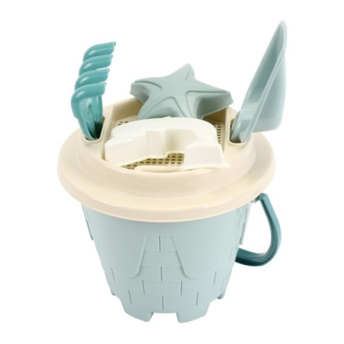 Набір для гри з піском з 6 предметів у сітці 27х20,5х18 см, ТМ Технок