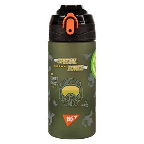Пляшка для води «Military» 500 мл, ТМ Yes