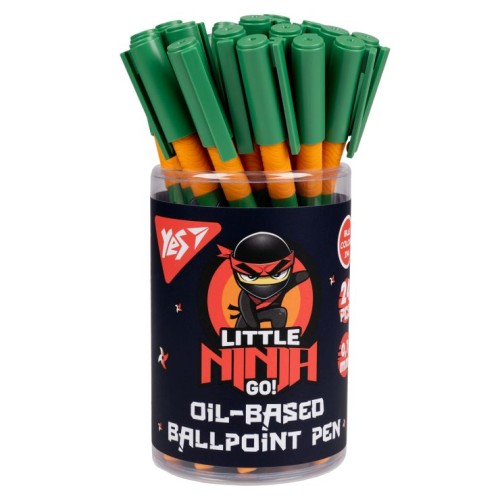 Ручка «Ninja» кулькова синя 0,7 мм, ТМ Yes