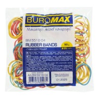 Гумки для грошей 50 г, в асортименті, ТМ Buromax