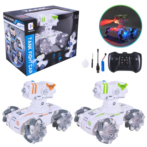 Перевертиш 25 см на аккумуляторі зі світлом та димом, у коробці 27х17,4х17,4 см