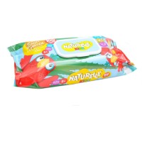 Вологі серветки «NATURELLE» дитячі з алое 100 шт в упаковці