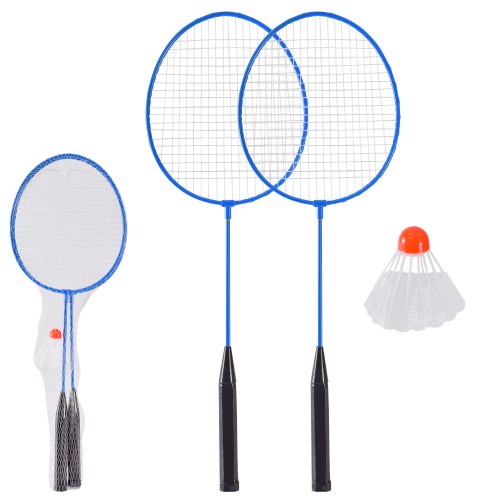 Набір для бадмінтону: 2 ракетки та волан, в сітці 65 см