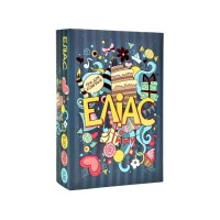 Гра настільна «Еліас» на 110 карток з кубиком та пісочним годинком, у коробці 17,5х13х4 см, ТМ Strateg
