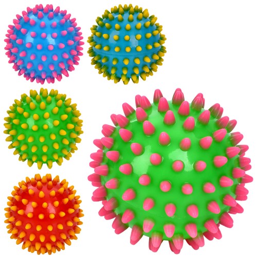 М'яч масажний 7 см з ПВХ, в асортименті