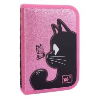 Пенал «Cat Dreamer» 13х21х3 см твердий одинарний без клапана, HP-02, ТМ YES
