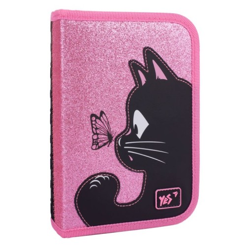 Пенал «Cat Dreamer» 13х21х3 см твердий одинарний без клапана, HP-02, ТМ YES