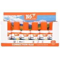 Коректор «Orange Line» з пензликом 20 мл, ТМ Yes