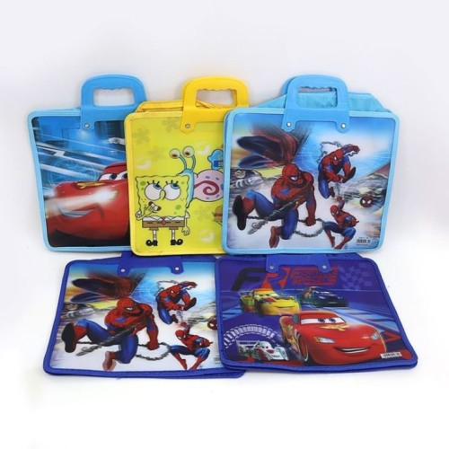 Сумка 3D «DS» 33х29 см з пластиковими ручками для хлопчиків, в асортименті