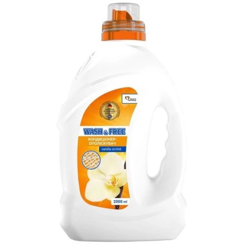 Кондиціонер для тканин «Ванільна орхідея» 2 л, ТМ WASH&FREE