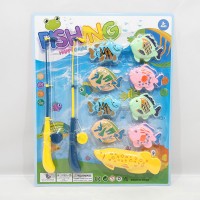 Набір для риболовлі магнітний: 2 вудки та 9 риб, на планшетці 32,7х40,7х3 см