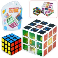 Набір з 2 Кубиків Рубика 5 см та 3 см, в асортименті, під слюдою 15,5x20,5x8 см.