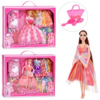 Лялька 29 см шарнірна з одягом та аксесуарами, в асортименті, у коробці 42х32,5х5,5 см