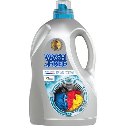 Гель для прання «Universal. Морська свіжість з нотками мінеральної солі» 2 л, WASH&FREE
