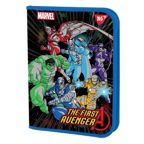Папка для зошитів «Marvel.Avengers» В5 пластикова на блискавці, ТМ Yes