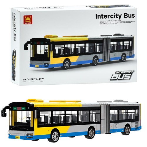 Конструктор «Міська серія. Автобус» 39 см на 415 деталей, у коробці 40х25х8,5 см