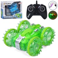 Машинка 15 см р/к акумуляторі трюкова зі світлом та USB, в асортименті, у коробці 32х27х9,5 см