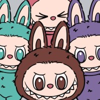 Картина за номерами «Команда Лабубу» 25х25 см, ТМ Ідейка