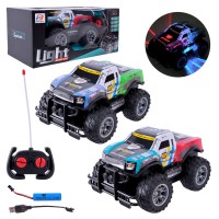 Машина 25 см р/к на акумуляторі зі світлом та звуком, в асортименті, у коробці 27х12,5х14,5 см