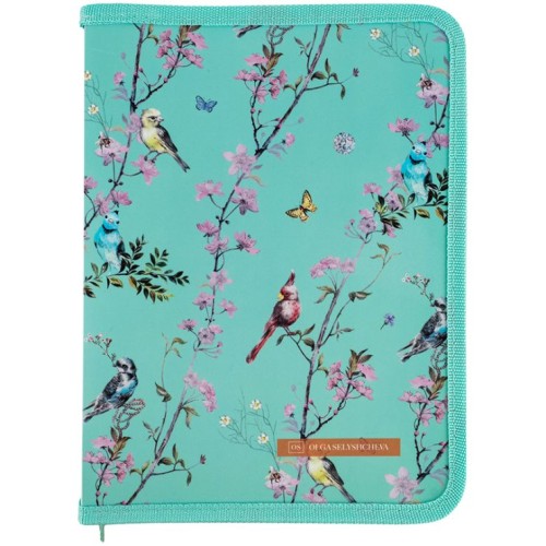 Папка «Spring» А5+ об'ємна на блискавці, ТМ Axent