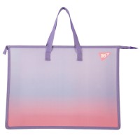 Папка-портфель «Fusion» А3 на блискавці з тканинними ручками, ТМ YES