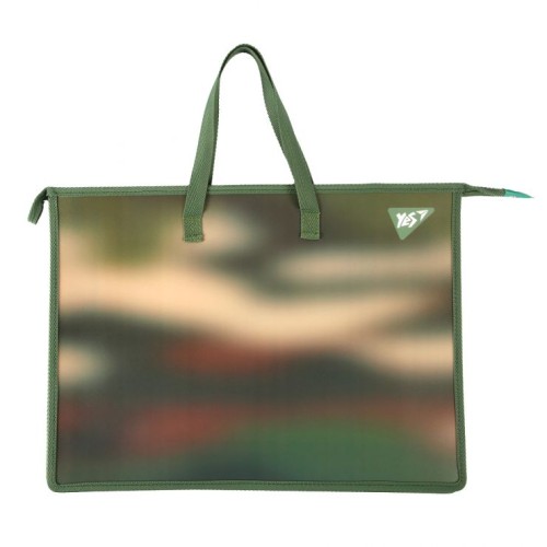 Папка-портфель «Fusion» А3 на блискавці з тканинними ручками, ТМ YES