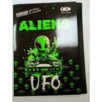 Папка для праці «UFO» А4 картонна на гумках, KIDS Line