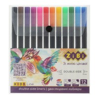 Лайнери на 12 кольорів двосторонні, KIDS Line