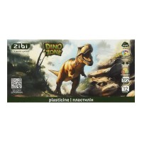 Пластилін «DINO» на 12 кольорів, 192 г, KIDS Line