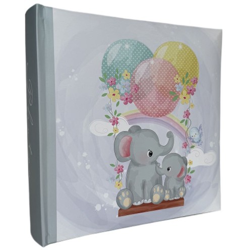 Фотоальбом «Baby Balls» на 200 фото 10х15см з паперовими аркушами, обкладинка з ламінованого картону, 22х22 см