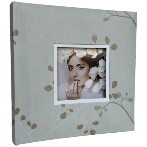 Фотоальбом «Spring Twig» на 300 фото 10х15см з паперовими аркушами, обкладинка з ламінованого картону, 22х22 см