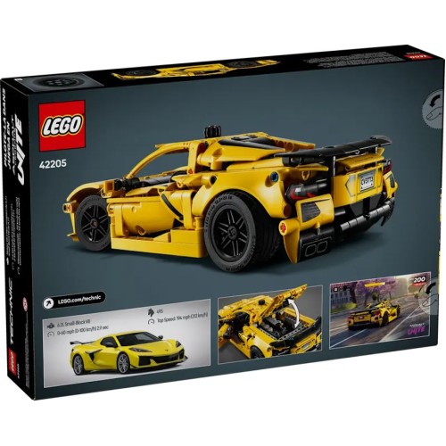 Конструктор «Chevrolet Corvette Stingray» на 732 деталі, у коробці 38х7х26 см, ТМ Lego