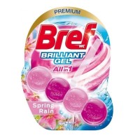 Блок для туалету «Brilliant Gel. Весняна злива» 42 г, ТМ Bref