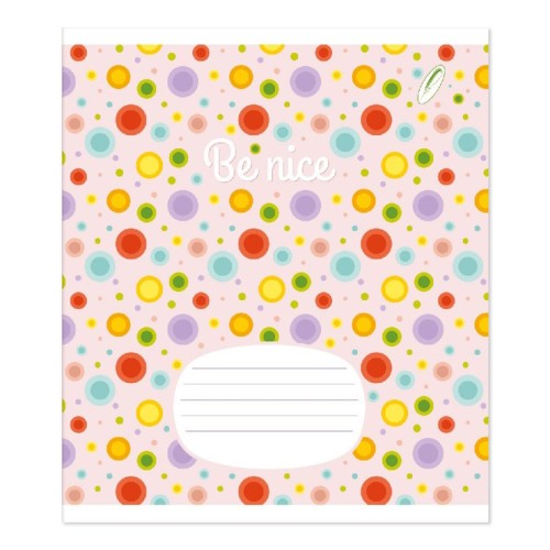 Зошит на 18 аркушів у клітинку «Горошок», № 0377, Пір'їнка