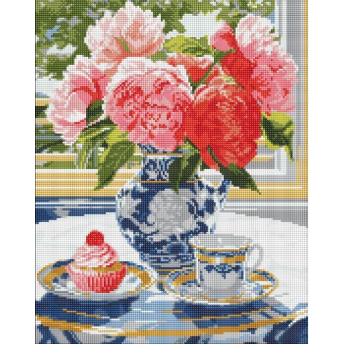 Набір з алмазною мозаїкою «Солодкий сюрприз» 40х50 см, ТМ Ідейка