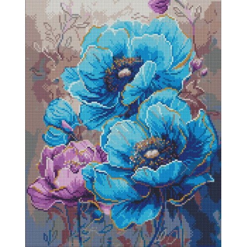 Набір з алмазною мозаїкою «Симфонія кольорів» 40х50 см, ТМ Ідейка