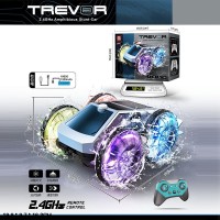 Машина 16 см р/к на акумуляторі зі світлом, їздить по воді, у коробці 19,9х16,2х9,7 см