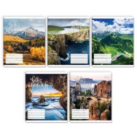 Зошит на 18 аркушів у лінію «Пригода», №3517, ТМ Gold Brisk