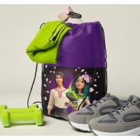 Сумка для взуття «Весілля» 46х33 см з затяжка по колу, Hipe