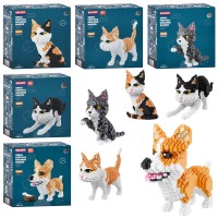 Конструктор «Тваринка» від 1300 деталей, в асортименті, у коробці 16,5х18х8 см