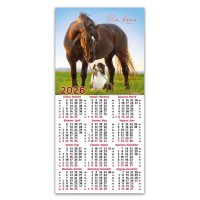 Календар третинка «Символ року» 20х42,5 см